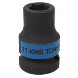 KING TONY Головка торцевая ударная шестигранная 1/2", 11 мм