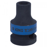 KING TONY Головка торцевая ударная шестигранная 1/2", 08 мм